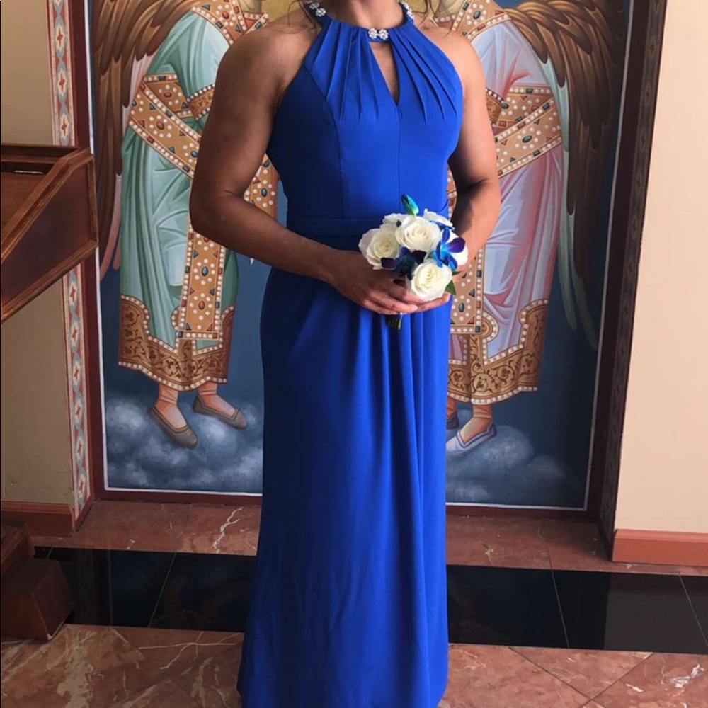 High Neck Gown